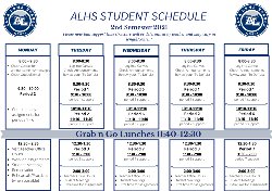 Second Semester Class Schedule
